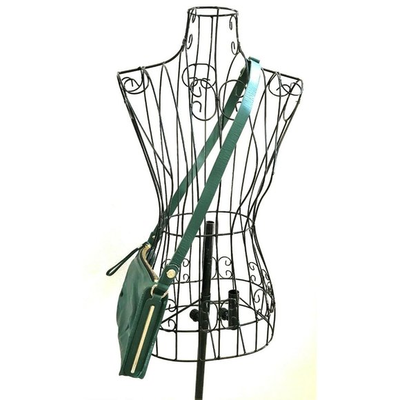 TRE VERO Convertible Cowhide Leather Handbag in Sp - Picture 4 of 11